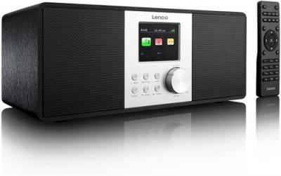 LENCO Radio Internet Wifi, DAB+, Connexion USB et AUX, T&eacute;l&eacute;commande, Ecran TFT,, DIR200, , Noir 