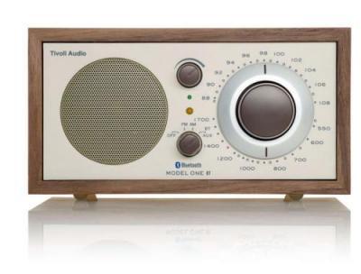 TIVOLI AUDIO  Model One BT Radio AM/FM M1BTCLA avec Bluetooth Marron
