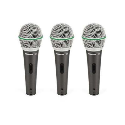 SAMSON Q6 3 Pack Drum Microphones / Microphone Pack