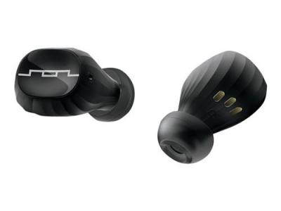 SOL REPUBLIC Amps Air 2.0 - Ecouteurs sans fil avec micro - intra-auriculaire - Bluetooth - noir
