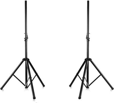 PYLE Supports Pieds d'Enceinte - - Ensemble de 2 Pi&egrave;ces - Hauteur R&eacute;glable - Noir