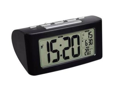 TFA  Dostmann 60.2532.01 radiopilot&eacute;(e) R&eacute;veil noir Heures de r&eacute;veil 1