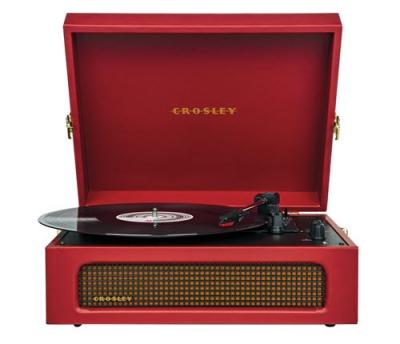 CROSLEY Tourne-disque  Voyager Bluetooth bordeaux