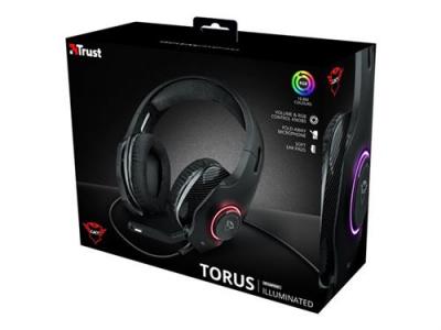 TRUST GXT 455 Torus - Micro-casque - circum-aural - filaire - USB, jack 3,5mm