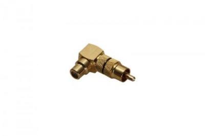 WENTRONIC  11590-gb prise Cinch vers Cinch Jack Adaptateur audio Dor&eacute;