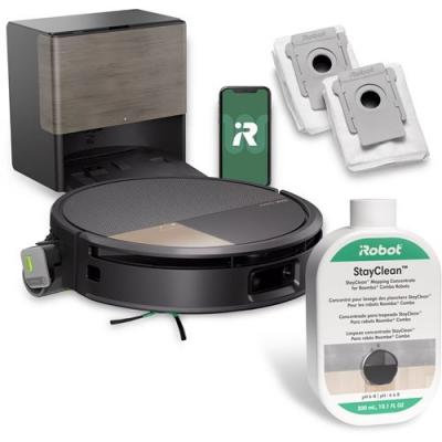IROBOT Aspirateur robot  Roomba Max 706 Combo+ AutoWash Noir