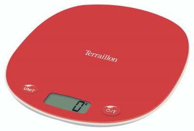 TERRAILLON Balance de cuisine  MACARON+ RE-CYCLE ROUGE COQUELICOT