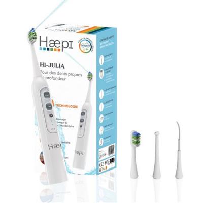 HAEPI Julia - Brosse &agrave; dents sonique 3-en-1