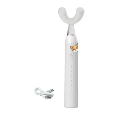Y BRUSH Brosse &agrave; dents &eacute;lectrique Y-Brush pour enfant KidsBrush Blanc 