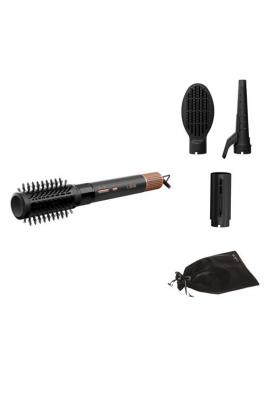 CALOR Brosse soufflante Multistyler 4 en 1  Air Shape UB9820C0 Noir Or