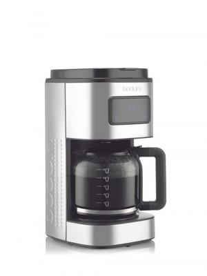 BODUM Cafetiere electrique  Bistro 12095-16EURO 12 tasses Inox
