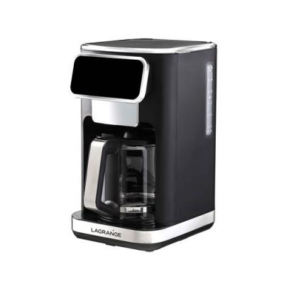 LAGRANGE Cafeti&egrave;re filtre  529010 1,8 L 1100 W Noir avec accents inox
