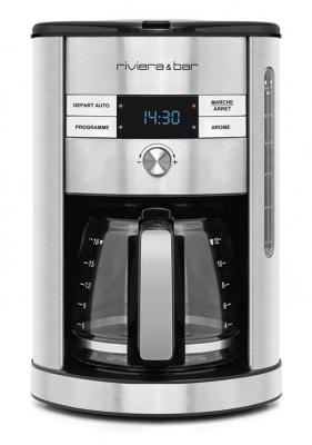 RIVIERA & BAR  cafeti&egrave;re programmable m&eacute;tal 950w bcf550