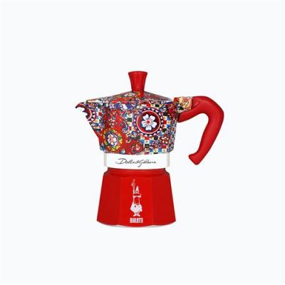 BIALETTI Cafeti&egrave;re italienne  Moka Express 3 Cups D&G