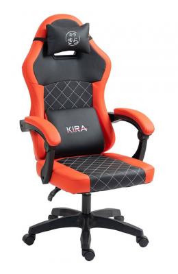 KIRA Chaise gaming  Katana Rouge et Noir