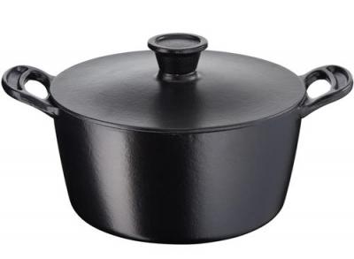 TEFAL Faitout  Jamie Oliver Premium E2124655 Fonte d'acier et couvercle 24 cm