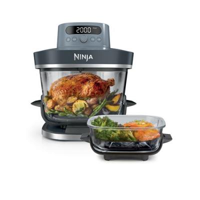 NINJA Friteuse sans huile  Crispi Pro AS101EUCY 2100W Bleu Cyberspace