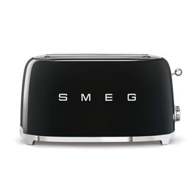 SMEG  Toaster 4 tranches ann&eacute;e'50 noir