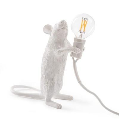 SELETTI  - Lampe Mouse Debout (Blanc)