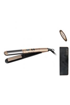ROWENTA Lisseur Glam & Shine 2-en-1 lisse ou boucle les cheveux SF4641F0 OR