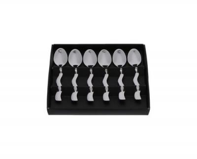 PRADEL Jean Dubost Cr&eacute;ations 96001 Mixes Forges Coffret 6 Cuill&egrave;res &agrave; Moka