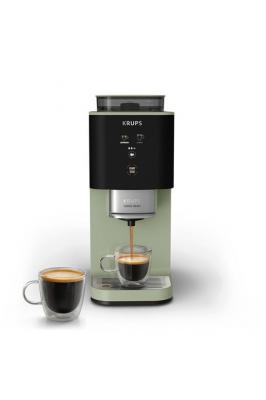 KRUPS Coffee Crush SA401LE0- Machine &agrave; caf&eacute; &agrave; grains , Vert - Neuf