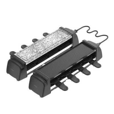 THOMSON  THRAC2IN1 appareil &agrave; raclette noir 8 personnes