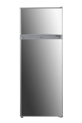 PROLINE R&eacute;frig&eacute;rateur cong&eacute;lateur en haut  DD209SL 206 L Argent