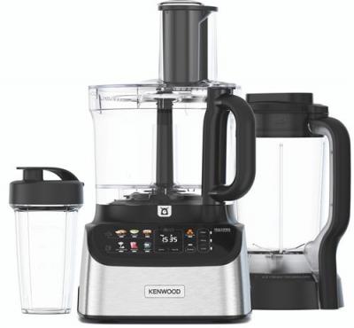 KENWOOD Robot multifonction  MultiPro OneTouch FDM73.850SS 1000 W Noir et Silver 