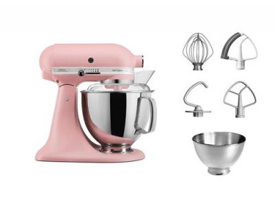 KITCHENAID Robot p&acirc;tissier  5KSM175PSEDR 300 W Rose 