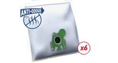 TEMIUM Sac aspirateur  HO113SN ANTI-ODEUR 6 SACS