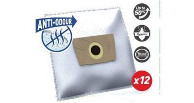 TEMIUM Sac aspirateur  RO122MN ANTI-ODEUR 12 SACS