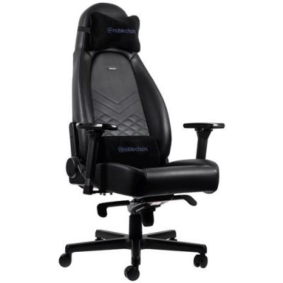 NOBLECHAIRS  si&egrave;ge icon noir/bleu noir
