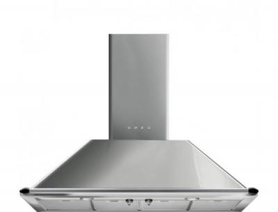 SMEG Hotte d&eacute;corative  Victoria KTR110XE - Acier inoxydable