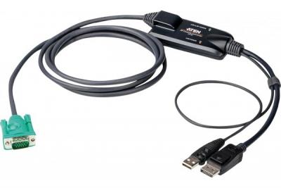 ATEN  CV190 Adaptateur DisplayPort/USB pour KVM &agrave; prise SPHD