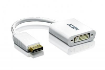 ATEN  vc965&nbsp;Adaptateur DisplayPort vers DVI Blanc