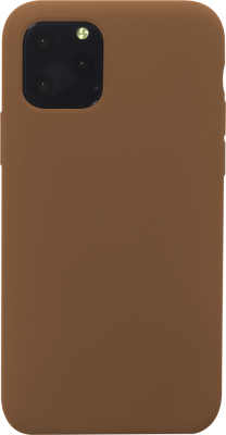 BIGBEN CONNECTED Coque rigide finition soft touch cognac pour iPhone 11 Pro