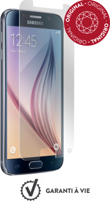 FORCE GLASS  Prot&egrave;ge-&eacute;cran en Verre tremp&eacute; pour Samsung Galaxy S6