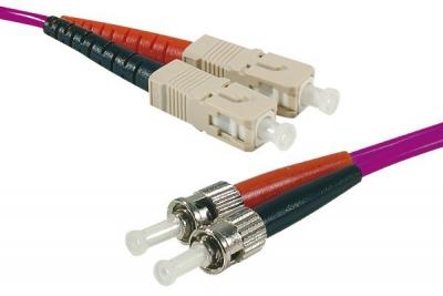 GENERIQUE Cordon duplex om4 50 125 rose lszh sc st - 5m