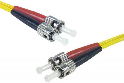 CUC Jarreti&egrave;re optique duplex monomode OS2 9/125 ST-UPC/ST-UPC jaune - 8 m 
