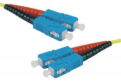 CUC Jarreti&egrave;re optique duplex monomode OS2 9/125 SC-UPC/SC-UPC jaune - 10 m 