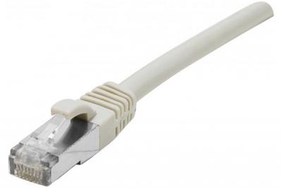 DEXLAN  Cordon RJ45 cat&eacute;gorie 6A S/FTP LSOH snagless gris - 0,3 m