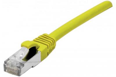 DEXLAN  Cordon RJ45 cat&eacute;gorie 6A S/FTP LSOH snagless jaune - 25 m