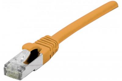 DEXLAN  Cordon RJ45 cat&eacute;gorie 6A S/FTP LSOH snagless orange - 15 m