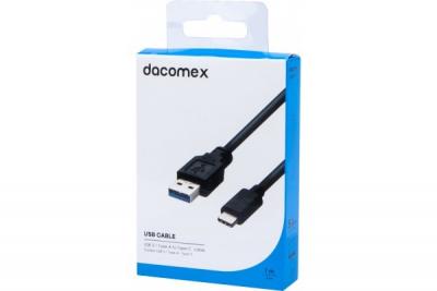 DACOMEX  cordon usb 3.1 gen1 type-a - type-c - 1 m