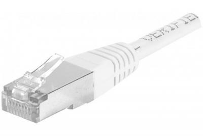DEXLAN  Cordon Patch Rj45 F/Utp Cat 6A Blanc - 0,30 M