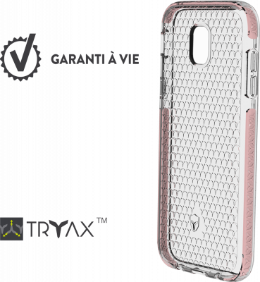 FORCE CASE  life - coque renforc&eacute;e pour samsung galaxy j5 2017 - pink