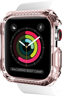 ITSKINS Coque pour Watch S&eacute;rie 4 44 mm Semi-rigide Spectrum Clear  Transparent