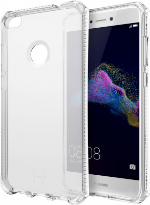 ITSKINS  Coque Semi-Rigide pour Huawei P8 Lite 2017 Transparent