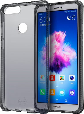 ITSKINS Coque semi-rigide  spectrum noire pour huawei p smart